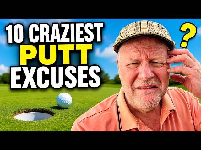 10 Craziest Excuses for Missing a Putt #golf #comedy