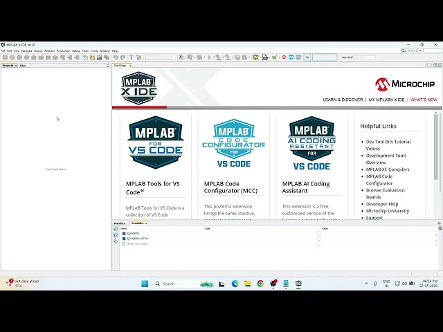 MPLAB X IDE Explanation 1: for C programing.