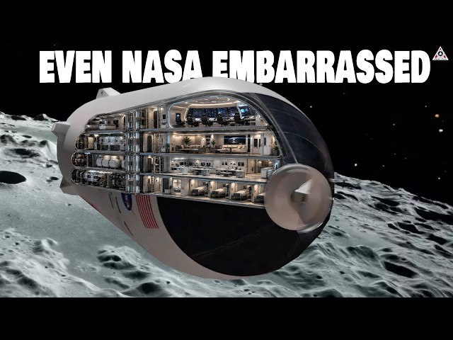 SpaceX’s New Starship HLS Cabin Interior to Land Humans on the Moon for the First Time!