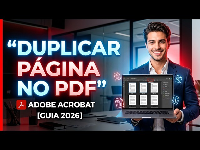 Como duplicar página no Adobe Acrobat