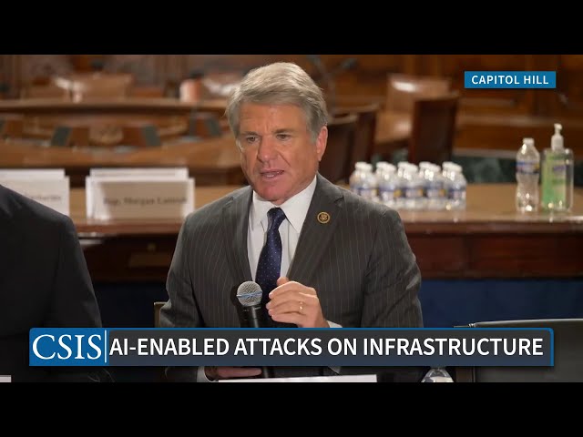 Opening Remarks: Congressional War Game on AI-Enabled Cyber Threats to U.S. Critical Infrastructure
