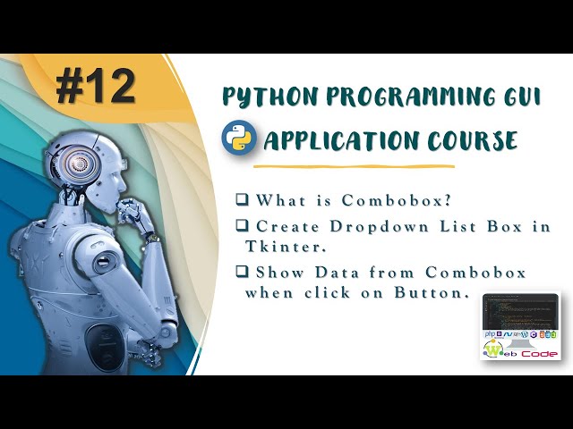 What is Combobox | Dropdown List Box in Python Tkinter? #Part12