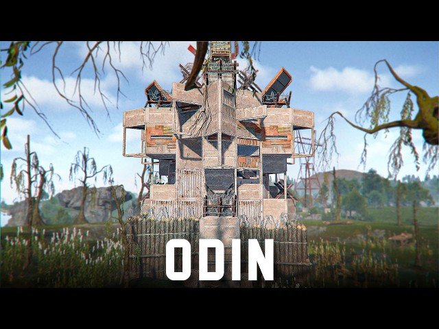 The ODIN. ONLINE DEFENSE MINI OPEN CORE, TWO STASHES - RUST Base Design