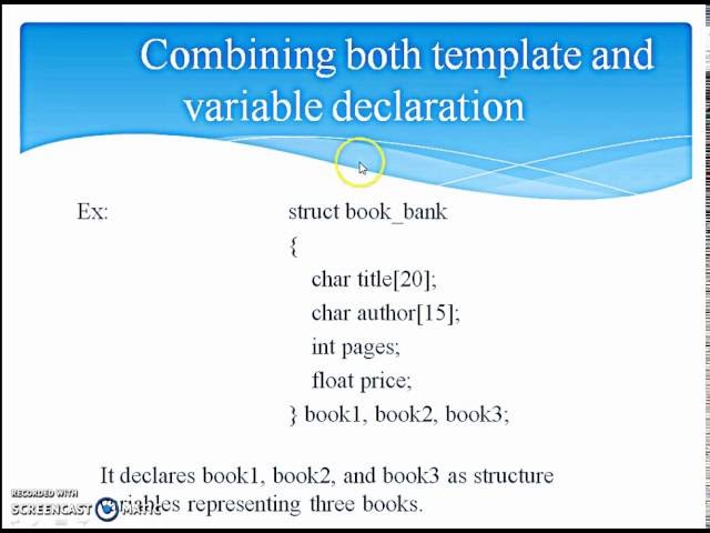 Structure and Union in C