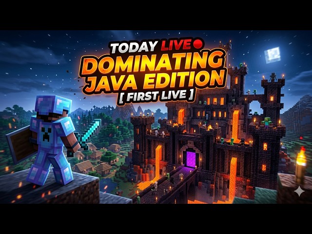 Today Live 🔴 Demonating Minecraft Java Edition 