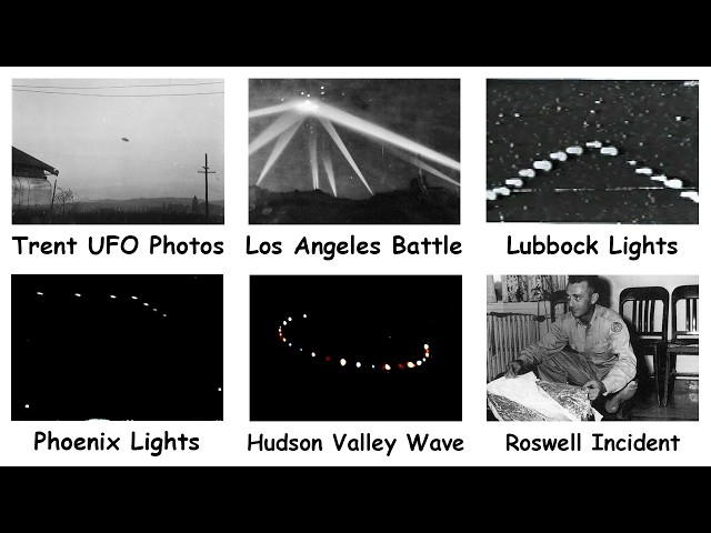 Every Crazy UFO Sighting in 14 Minutes