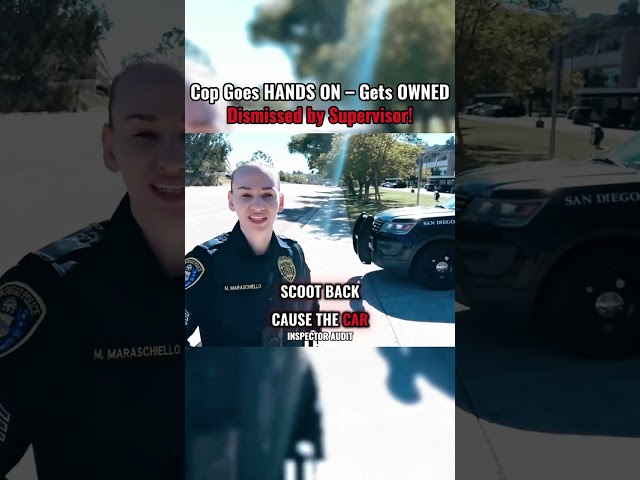 Tyrant Cop Goes HANDS ON – Gets OWNED & Dismissed by Supervisor!  #idrefusal #cops #copsgetowned