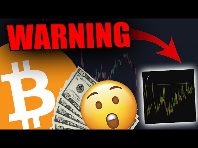 URGENT BITCOIN WARNING... THIS IS MAKING ME WORRIED