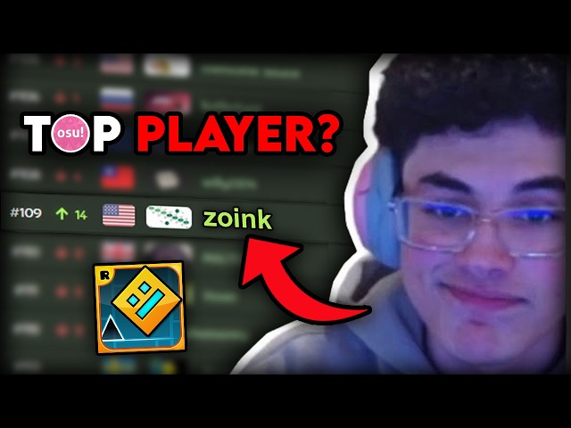 How Good Would Geometry Dash's #1 Player be at osu!? | (Zoink)
