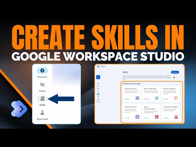 How To Use Skills In Google Workspace