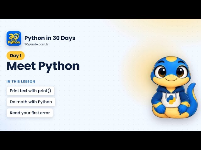 Python Tutorial #1: What Is Python? Write Your First Code | Learn Python from Scratch