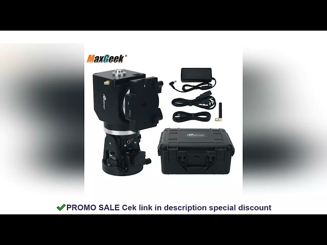 TeSeek HAE18C AZ/EQ Dual SWG Telescope Equatorial Mount with 8.5KG Payload Capacity for iOptron Chin