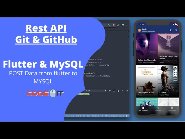How to connect Flutter & MySQL