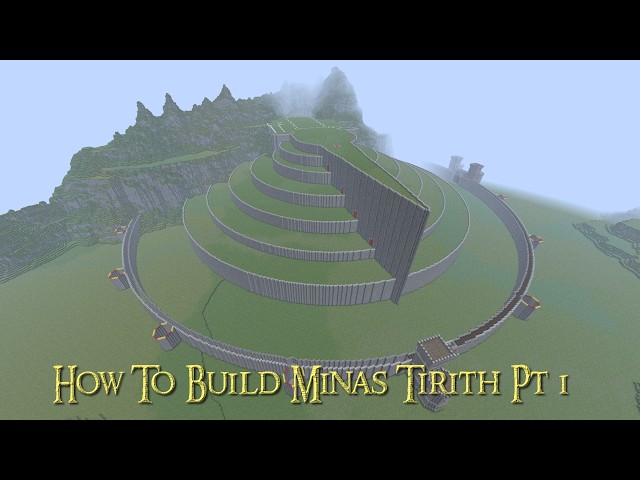 How To Build a Minas Tirith Inspired Castle Pt 1