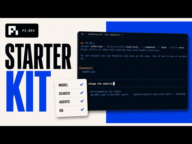 Pi Coding Agent Setup: Models, Search, and Subagents