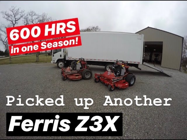 Picked Up Another Ferris Z3X 37HP Vanguard EFI - Put 600 HOURS on the 2019 Ferris Z3X Last Season!