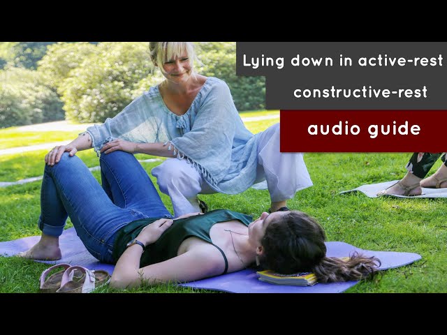 Guided audio for lying down in active rest/constructive rest/semi supine, Alexander Technique