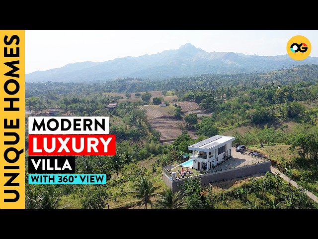 OFW Childhood Dream Home: 360° Modern Luxury Villa in Batangas with Mt. Batulao View