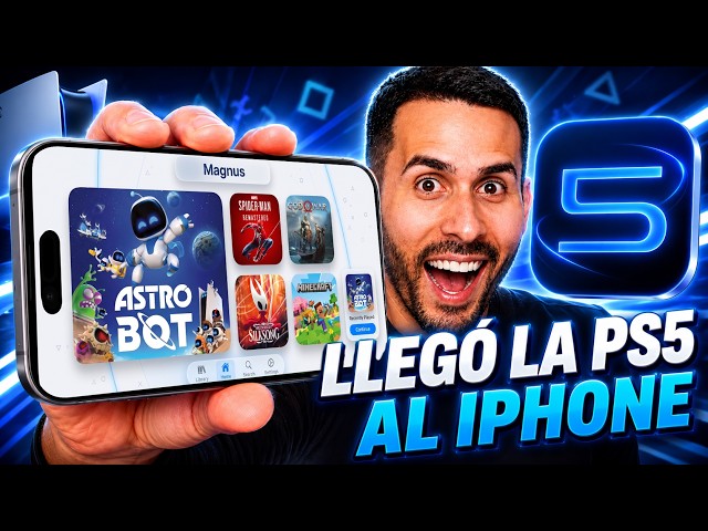 PlayStation 5 emulator for iPhone / iPad IT'S REAL! FREE and NO COMPUTER NEEDED | MagnusPS5 Tutorial