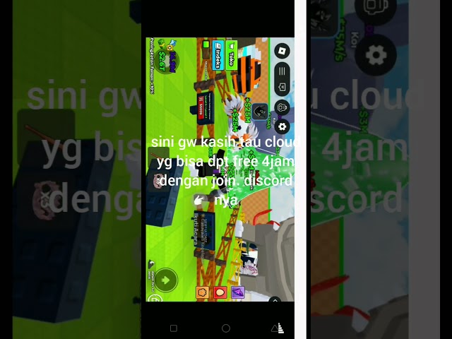 pengen cepat pro di map Roblox tapi takut kalo afk hp panas, genplay solusi nya
