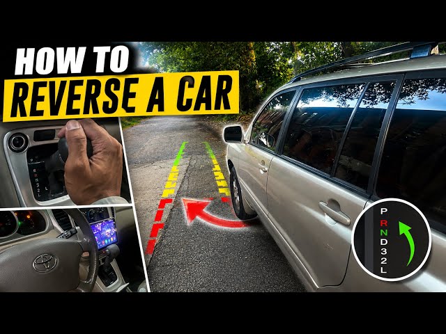 How to Reverse a Car Safely for Beginners | Easy Step-by-Step Driving Tutorial