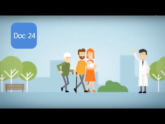 DOC24 - Medical app - Explainer
