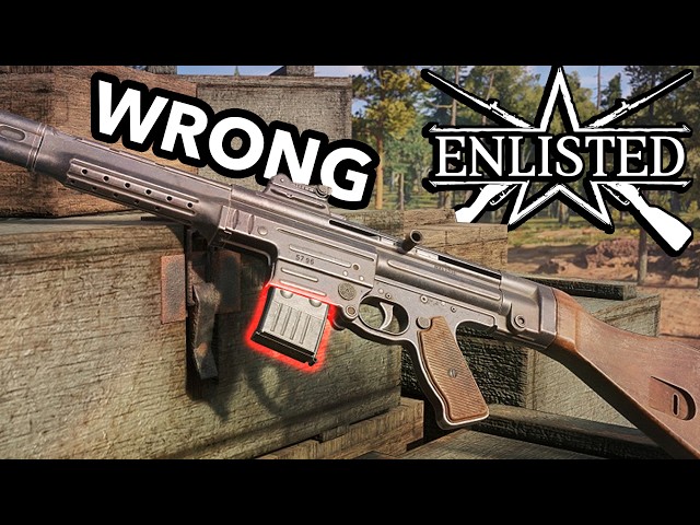 10 Weapons With The Wrong Magazine Capacity in Enlisted