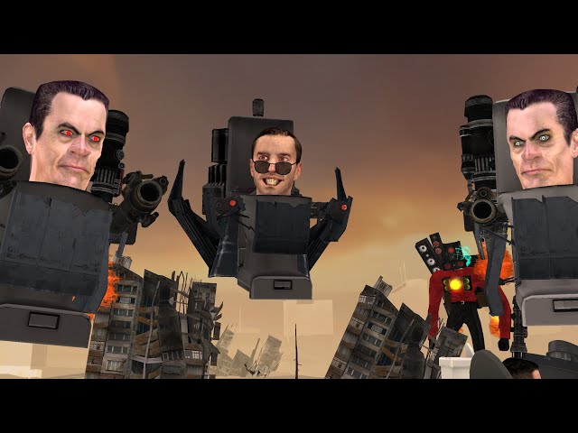 Skibidi SoundWave 14 Scene Recreation in Prisma 3D