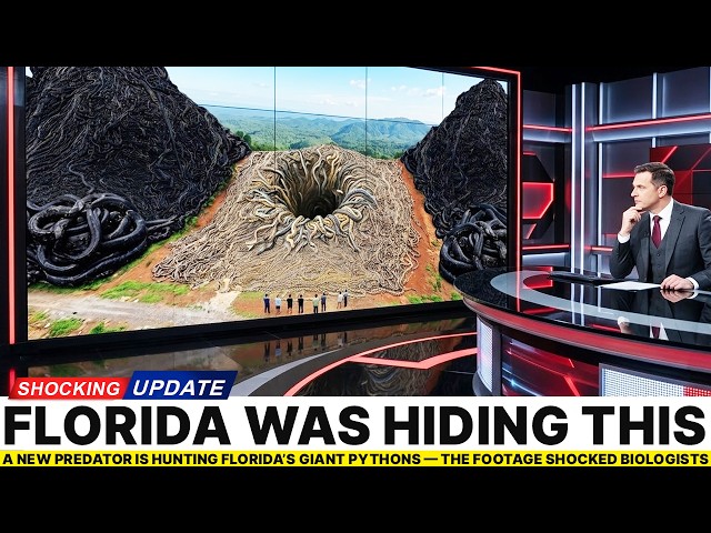 A New Predator Is Hunting Florida’s Giant Pythons — The Footage Shocked Biologists
