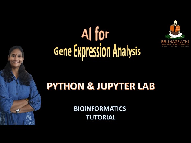 Transcriptomics Data Analysis with Python | Machine Learning Tutorial for Researchers