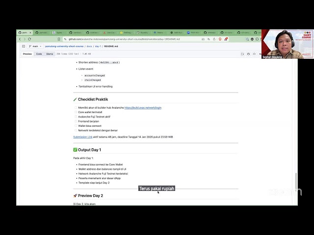H-2 SHORT COURSE PRODI TI Build Simple Full Stack dApps