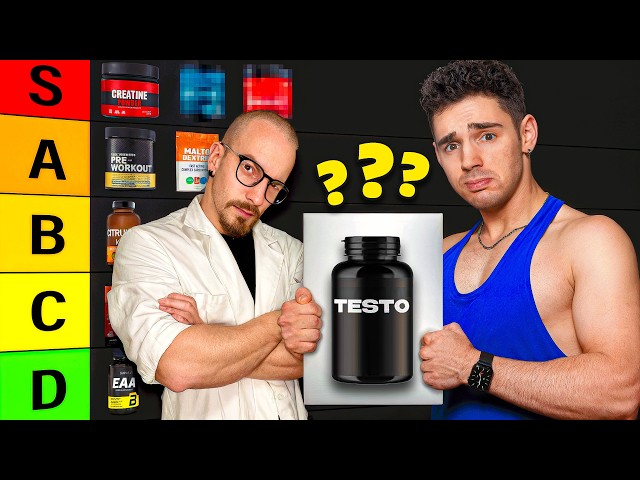 i MIGLIORI INTEGRATORI SECONDO un NUTRIZIONISTA?! | TIER LIST @dr.walter.antonucci