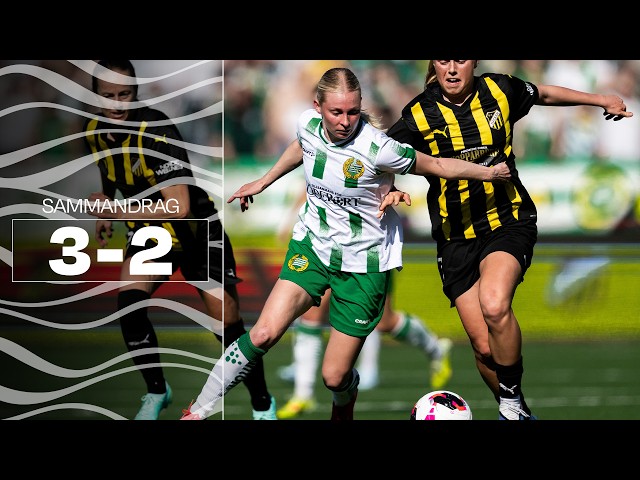 SAMMANDRAG | Häcken 3-2 Hammarby | UWEC 2025/2026
