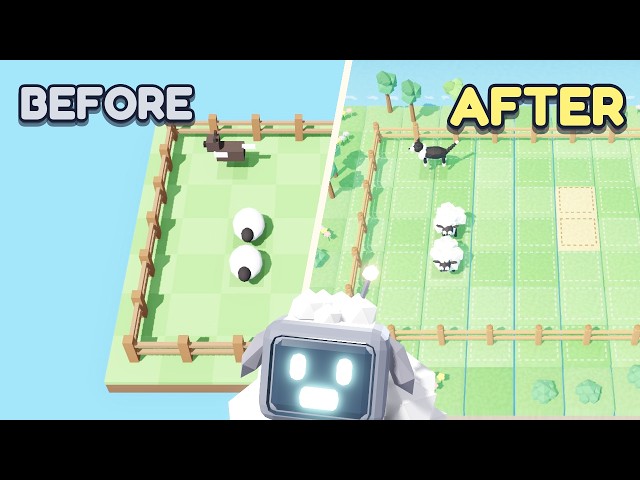 Upgrading the graphics! (AI Game Devlog #3)