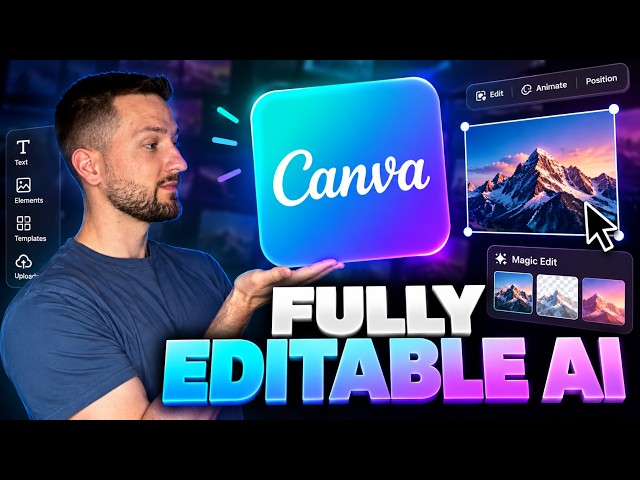 Canva AI Tutorial 2026: Generate FULLY Editable Designs in Seconds!