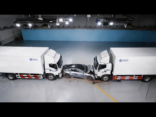 Modern Cars vs Big Heavy Trucks Crash Test *SHOCKING RESULTS*
