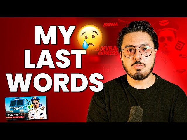 Concluding the Sigma Web Dev Course | Sigma Web Development Course - Tutorial #139