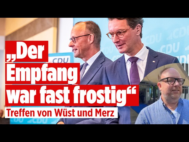 MERZ TRIFFT WÜST: So angespannt war das erste Treffen nach der Kanzlerdebatte | Vertraulich-Clips