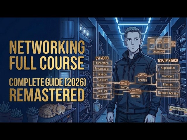 Computer Networking Full Course (2026 Remastered) | TCP, IP, OSI, DNS, HTTP | Learn While You Sleep