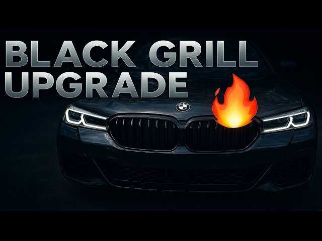 Update BMW G31 LCI Front BLACK Grill!!!
