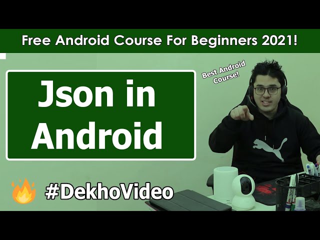 Retrieve & Parse JSON Data from Web URL in Android | Android Tutorials in Hindi #19
