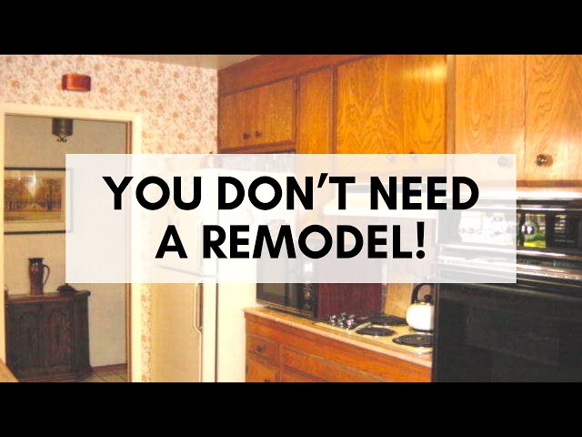 How to Update a Dated Home Without Remodeling