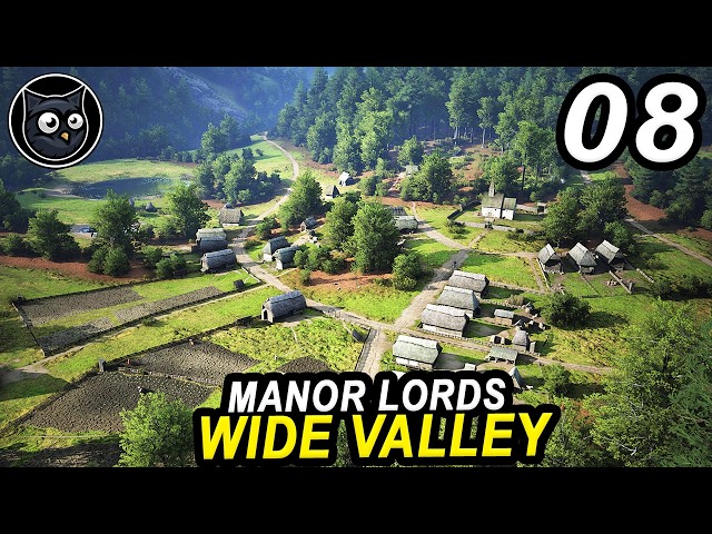 Huge City EXPANSION in Manor Lord's MASSIVE NEW UPDATE New Content! Citybuilder #08