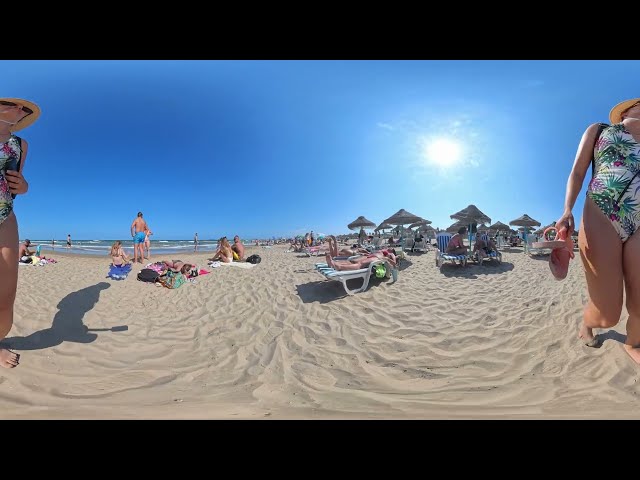 🌊 Dive Into Spain! VR 360° Ocean Breeze from Benidorm | Inside The World 360 | 2025