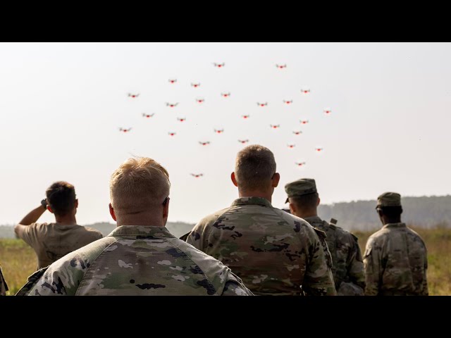 Inside a Real Drone Swarm System | Swarm Defense