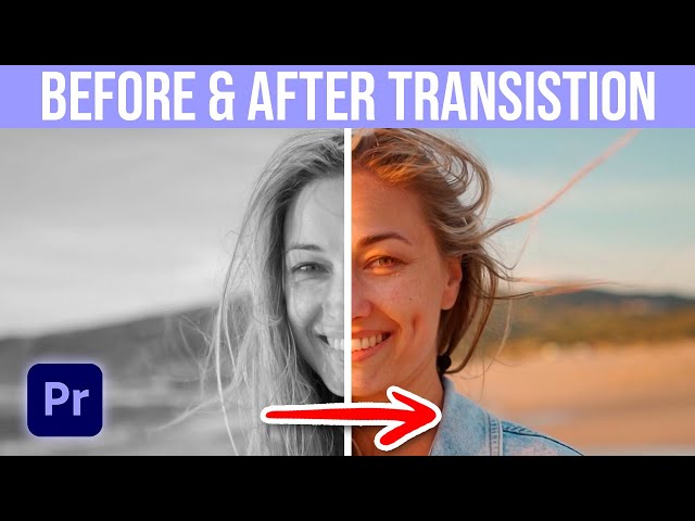 How To Create A Before And After Wipe Transition Effect In Premiere Pro