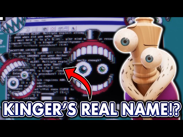Kinger's Real Name!? The Digital Circus Code Explained!