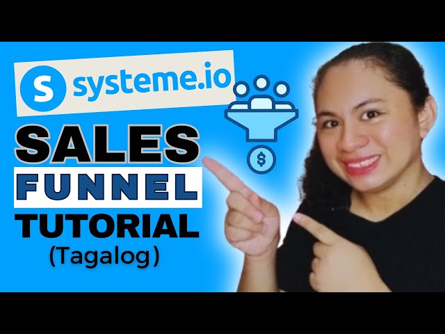 How To Create A Sales Funnel In Systeme.io (FREE) | English Sub