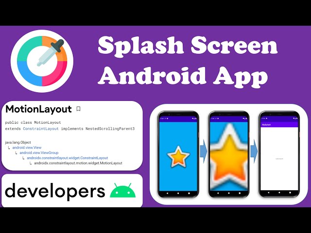 How to make Android Splash Screen With Android Studio 2022 | code share