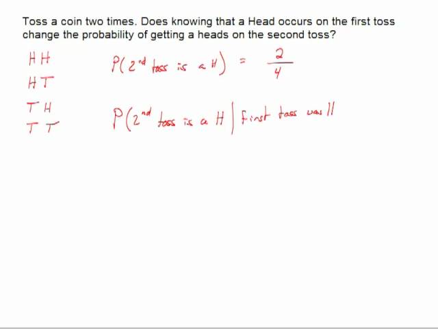 Show two events are independent